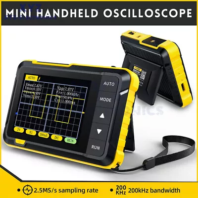 FNIRSI DSO152 Handheld MIni Oscilloscope Portable Digital Oscilloscope 200KHz US • $26.30