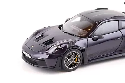 Porsche 911 (992) GT3 RS Weissach Package 2022 PTS Viola Metallic 1:18 Norev • $169.99