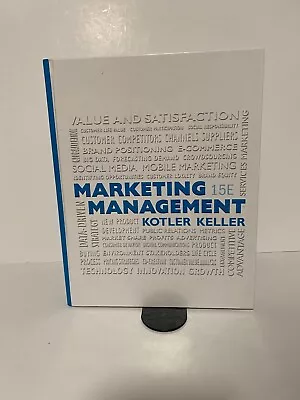 Marketing Management - Kevin Keller And Philip Kotler (2014 Hardcover) • $40