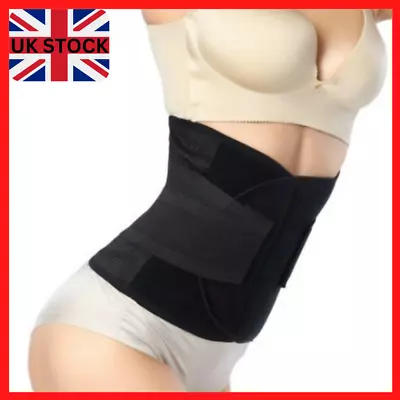 £6.39 • Buy Maternity Post Natal Slimming Belt Postpartum Belly Tummy Wrap Girdle Breathable