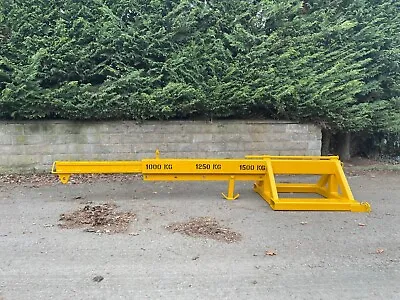 Forklift Extending Lifting Jib Boom Crane - Model FJT £990 + VAT • £1188