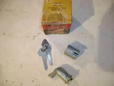 Nos Mopar 1959 Plymouth Glove Box Lock & Key Package Nib!! • $65