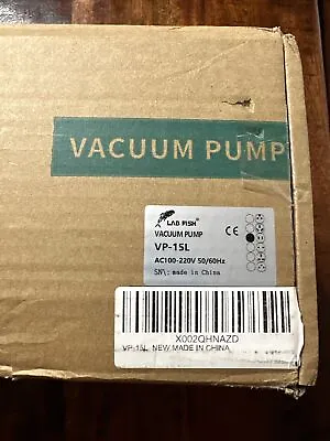 $160 • Buy Lab Vacuum Filtration Pump Lab Oilless Diaphragm Vacuum Pump