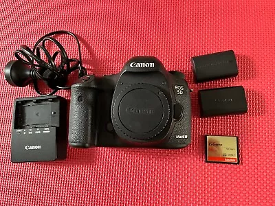 Canon EOS 5D Mark III 22.3 MP Full Frame Digital SLR Camera Body + Extra's • $700