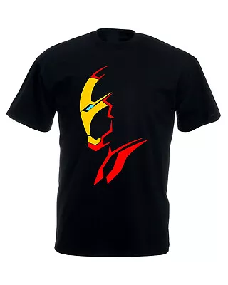 Iron Man T-shirt Superhero Shirt Tony Stark Tee Unisex Adult Kids Tee Top • £12.99