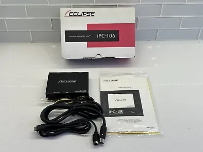 ECLIPSE IPC-106 IPOD INTERFACE For CAR STEREO CD • $55