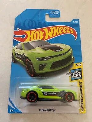 2018 Hot Wheels HW Speed Graphics ‘18 Camaro SS #26 • $1.99