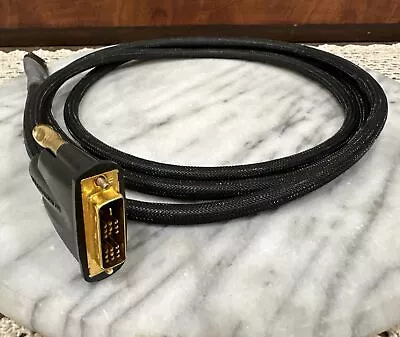 Monster Cable Ultra 600 HDMI To DVI 6’6” Cord 24K Gold Contact. Excellent!! PreO • $8.50