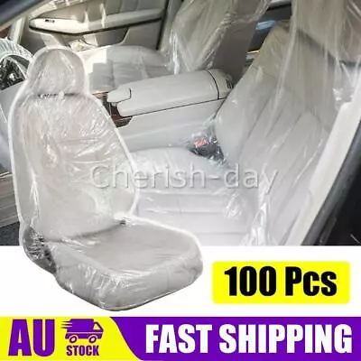 100pcs Universal Car Seat Covers Vehicle Cover Protective Mechanic AU OZ • $26.23