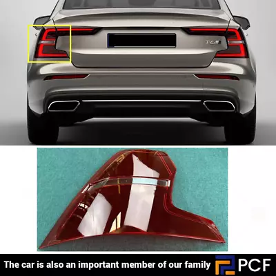 Replace Outer Left Rear Tail Light Brake Light Lens Cover For Volvo S60 2019-23 • $141.78