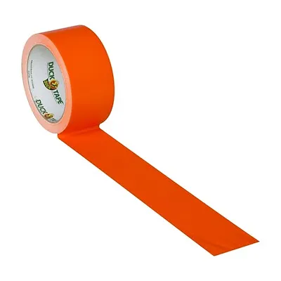 Blaze Orange X-Factor Duck Tape Brand Duct Tape - Neon Orange 1.88 Inch X 15 Yds • $10.08