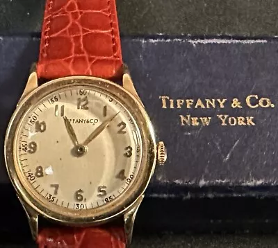 Tiffany&Co 14k IWC Ladies Watch Vintage Yellow Gold With Vintage Box • $975