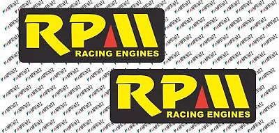 Rpm Racing Engines Stickers X2 Kart Prokart Honda Cadet • £3.99