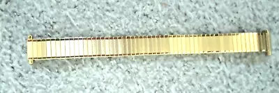 Quality Gold Plate Expanding Watch Bracelet  Fits Size 12 - 16 Mm • £8.99