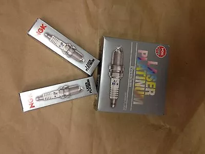 NGK 6240 BKR6EQUP Laser Platinum Spark Plug Set Of 8 • $185.55