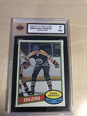 1980-81 Opc #289 Mark Messier Rookie Card Ksa 7 Near Mint • $165