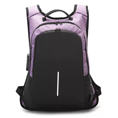 Stylish And Spacious Business Anti-theft Backpack For Men Ideal For Students And • $39.11