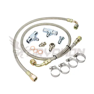 Turbo Water Line Kit For Toyota Land Cruiser 2H HJ47 HJ60 HJ75 TD05H 16G 18G 20G • $82.85