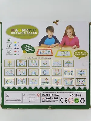  Magnetic Drawing Board For Kids Magnet Doodle Board Drawing Games Box Damaged  • $16