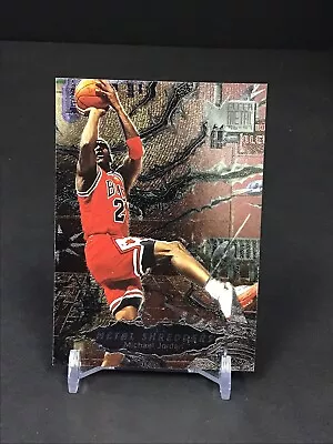 1996-1997 Fleer Metal Michael Jordan Metal Shredders #241 Chicago Bulls HOF • $8