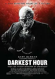 Darkest Hour DVD (2018) Gary Oldman Wright (DIR) Cert PG FREE Shipping Save £s • £1.95