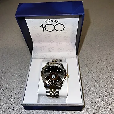 2023~Disney 100 Anniversary Mickey Mouse Steamboat Willie Watch - NIB NEW • $54.99