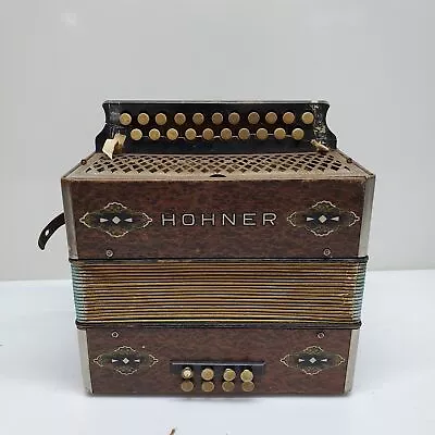 Vintage Hohner Steel Reeds Accordion • $9.99