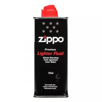 GENUINE Zippo Cigarette Lighter Premium FLUID Fuel Petrol Refill 125ml  • $13.19