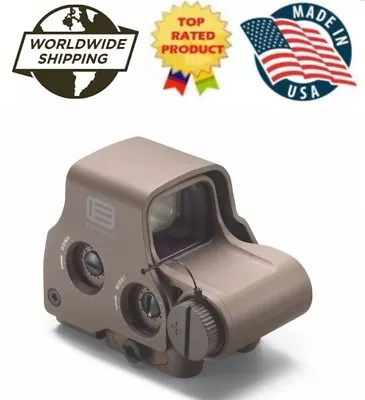 New EOTech EXPS3-0 TAN Holographic Weapon Sight NV 68 MOA Ring 1 MOA Dot Reticle • $748