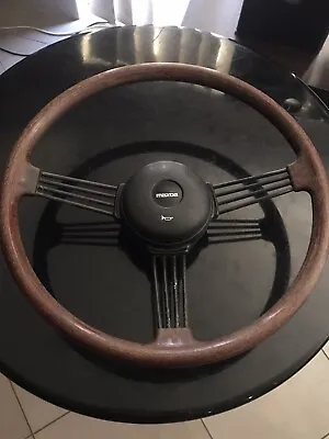 Mazda RX5 Cosmo AP Steering Wheel Complete R100 RX2 RX3 RX4 RX7 Rotary • $200