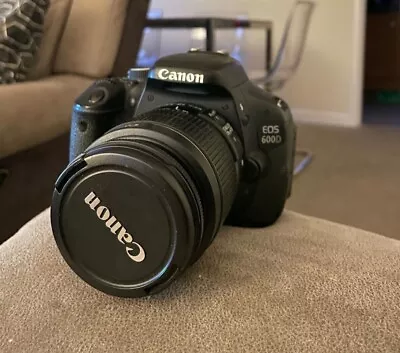 Canon EOS 600D 18.0MP Digital SLR Camera - Black (Kit W/ EF-S 18-55mm IS II... • £280
