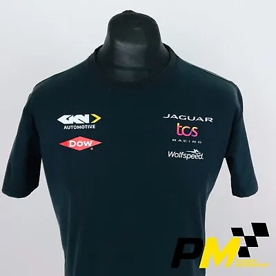 Jaguar TCS Racing Formula E Team-Team Issue Race Day T-Shirt M • £19.50