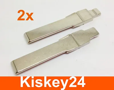 2x Folding Key Folding Blank Key Bit For Haa VW Golf 4 Inside Track • $14.99