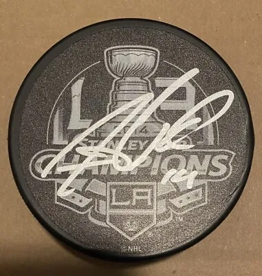 Justin Williams Signed LA Kings 2014 Stanley Cup Champs Hockey Puck-JSA COA • $79.99