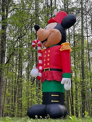 2017 Gemmy Airblown Inflatable 14.5ft Christmas Colossal Mickey Mouse Nutcracker • $249.95