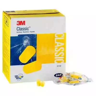 3M E-A-R Classic Disposable Foam Shooting Ear Plugs Noise Reduction NRR 29dB • $34.95