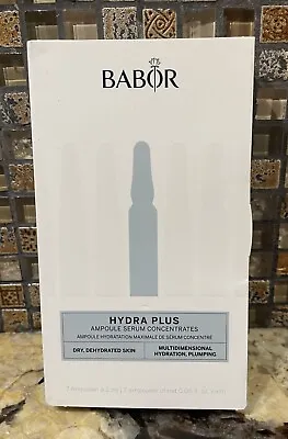 NIB Babor HYDRA PLUS Ampoule Concentrates For Dry Dehydrated Skin 7x Ampoules • $17.50