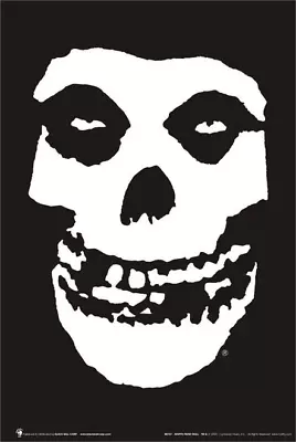 Misfits Skull Poster 24in X 36in • $13.49