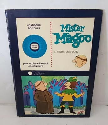Mister Magoo French Book & Record 1980s • $9.41