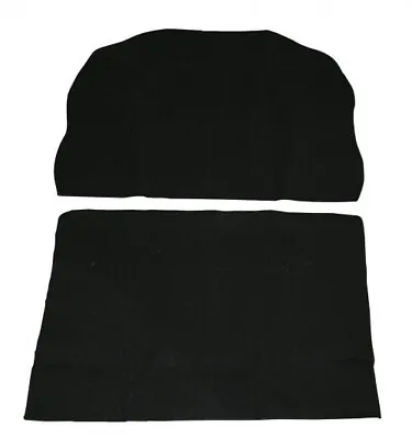 Empi Black 2 Piece Trunk Carpet Kit For VW Super Beetle 1971-1972 • $97.95