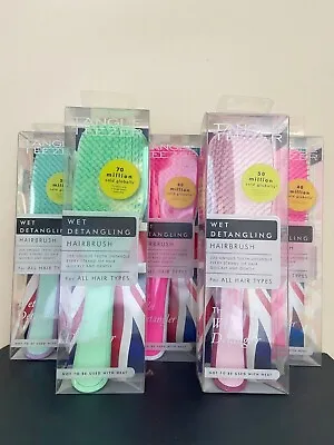 New In Box Tangle Teezer For All Hair Types. 2 Pink And Two Green Remaining • £11.90