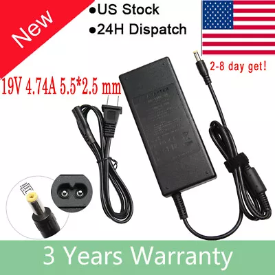 19V 90W AC Adapter Charger For Vizio E320VP M261VP LED LCD TV Power Supply F • $11.49