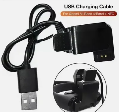 USB Charger Clip Smartwatch Charging Cable Adapter For Xiaomi Mi Band 4  UK • £2.65
