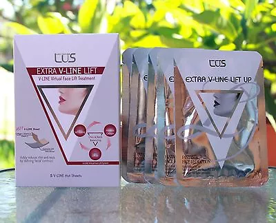 $24 • Buy LUS Extra V-LINE Lift Up Mask Neoprene Wrap And/or 7 V-LINE Hot Sheets (NO BOX)