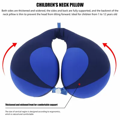 Kids Pillow Baby Travel Neck Pillow U-Shape Car Headrest Car Seat Headrest Giftฅ • $20.39