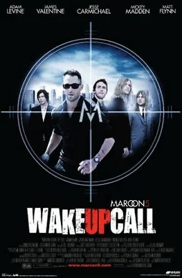 MAROON 5 POSTER - WAKE UP CALL Five - NEW HOT 24X36 • $15.18