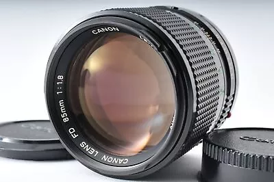 Canon New FD 85mm F1.8 MF Lens Free Ship JAPAN【MINT】 • £264.76