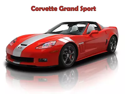 2010 Corvette Grand Sport  Metal Sign 9  X 12  Or 12  X 16  • $15.25