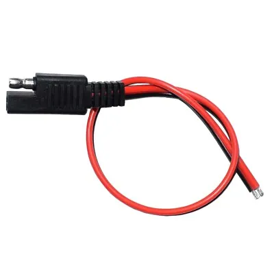 2/4pc SAE Power Automotive Extension Cable 18AWG 30CM 2 Pin With SAE Connector • $13.47