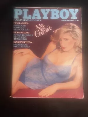 Vintage Playboy Magazine November 1981 ~ Shannon Tweed Vikki Lamotta • $3.50